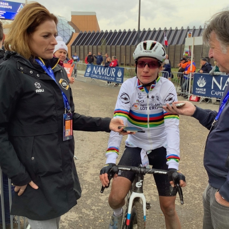 Marianne Vos – uittredend  wereldkampioene veldrijden –  start niet in Hoogerheide