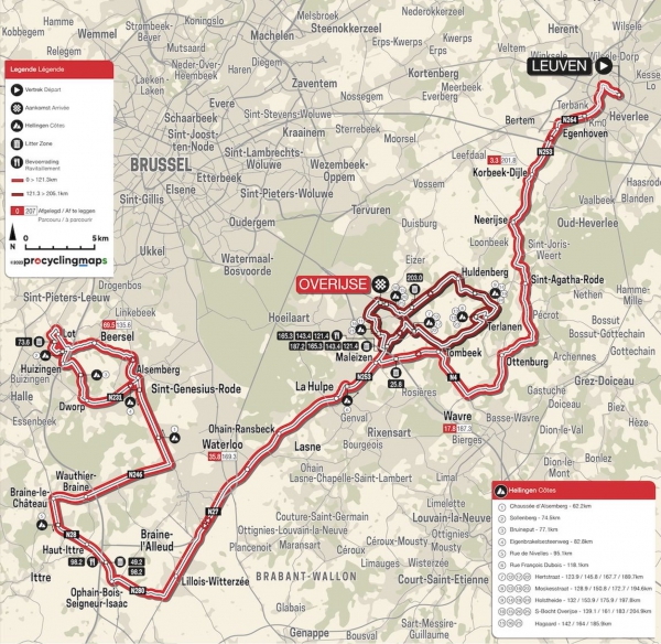 Bis zum 23. April folgen noch die letzten Frühjahresklassiker  – heute mit dem Pfeil durch Brabant