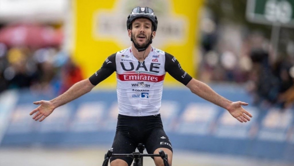 76. Tour de Romandie 4. Etappe: Adam Yates Etappensieger und neuer Leader