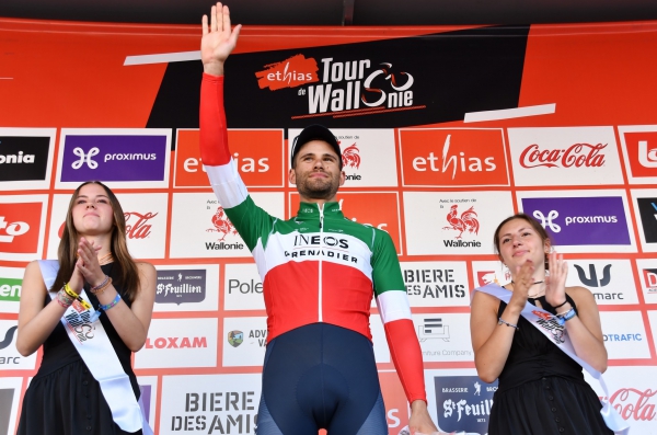 44. Tour de Wallonie: Filippo Ganna gewinnt Zeitfahren und ist Leader nach 4 Etappen