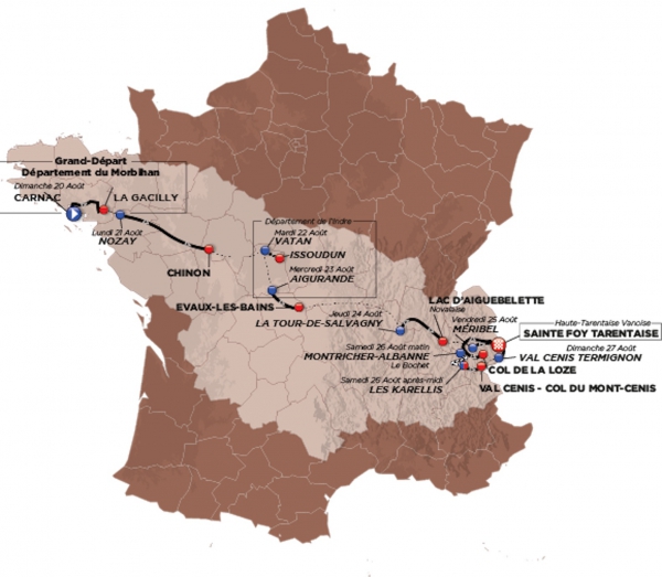 59. Tour de l’Avenir 20. – 27. August 2023
