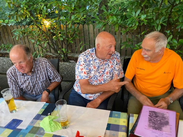 Der 2-fache Steherweltmeister Piet De Wit, Niederlanden, besucht den RRC Basel