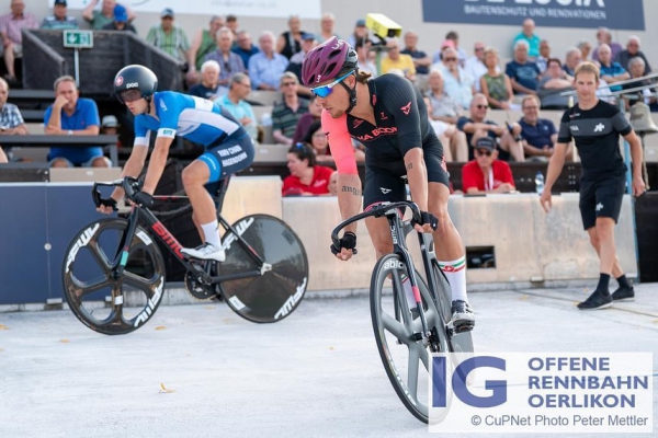 Offene Rennbahn Oerlikon: Nicolo De Lisi gewinnt die Sprint Revanche – Selina Witzig mit 2 Siegen