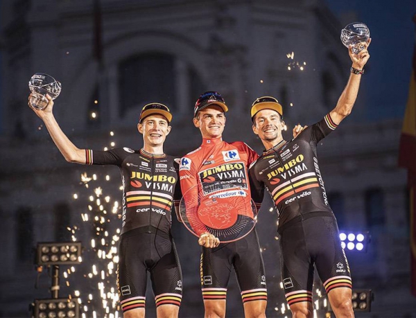 78. SpanienRundfahrt – 110. Tour de France – 106. Giro d’Italia die Sieger vom Team Jumbo-Visma