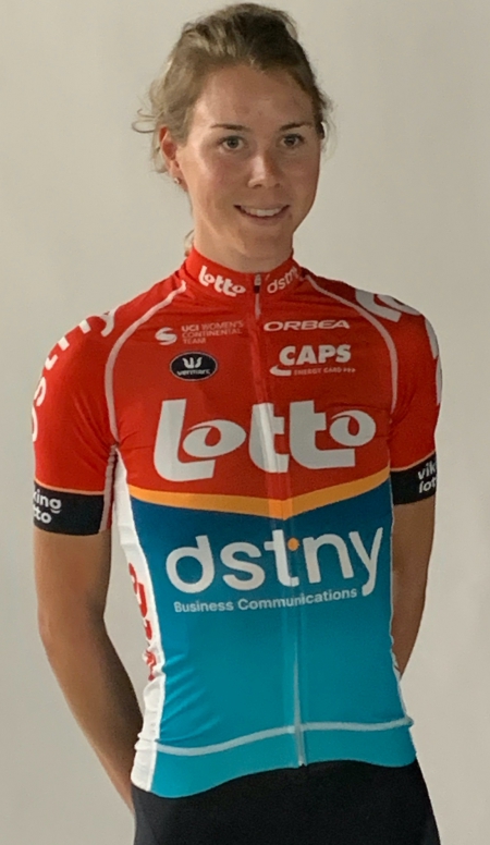 Mooie taak voor Thalita de Jong bij Lotto Dstny.