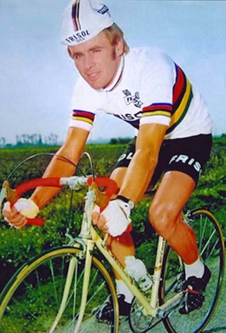 Olympiasieger, Weltmeister Hennie Kuiper, Niederlanden, feiert seinen 75. Geburtstag