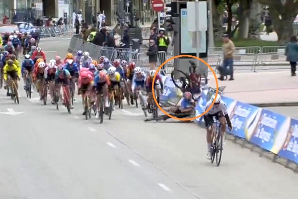 Schwere Stürze an der BurgosRundfahrt vor der Zielankunft