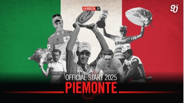 DE VUELTA 2025 START IN HET ITALIAANSE PIEMONTE.