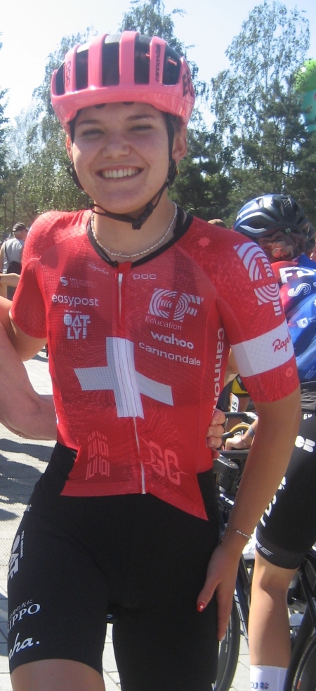 Noemi Rüegg gewinnt die 2. Etappe an der Santos Women Tour in Australien