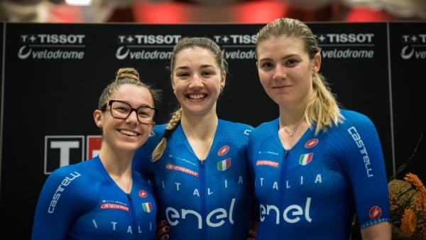 Bahnmeeting Tissot Velodrome Grenchen: Italienische Razzia bei den Eliten