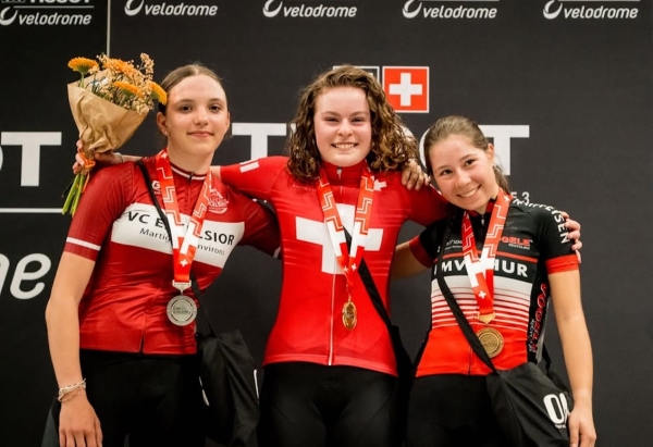 Bahnmeeting im Tissot Velodrome Grenchen 1. Tag: Schweizermeisterschaft und Madison Herren