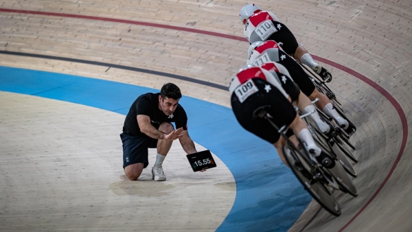 UCI Nationen Bahn Cup in Konya Türkei: Teamverfolgung 4 Km mit Glanzresultaten