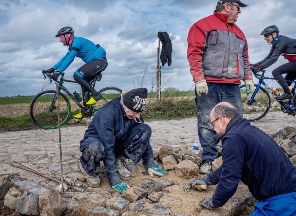 122. Paris-Roubaix am 13. April 2025 mit 30 Pavéabschnitten
