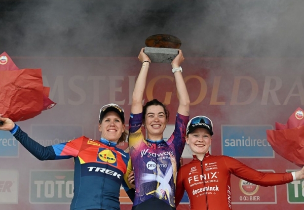 Drie Nederlandse rensters op podium Amstel Gold Race