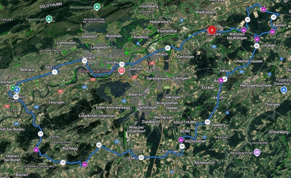 Hobby Ausfahrt durch den Oberaargau am Donnerstag 12. Juni 2025