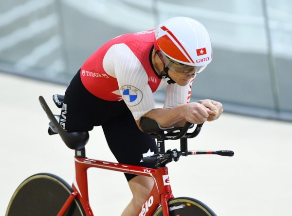 Roger Bolliger, Paracycliste, wird einen Stundenrekord auf der Bahn aufstellen
