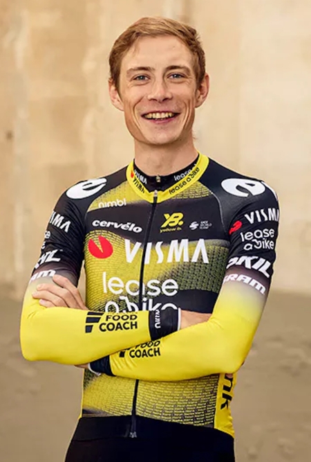 112. Tour de France 2025:  Das neue Trikot von Visma-Lease a Bike für die TdF 2025