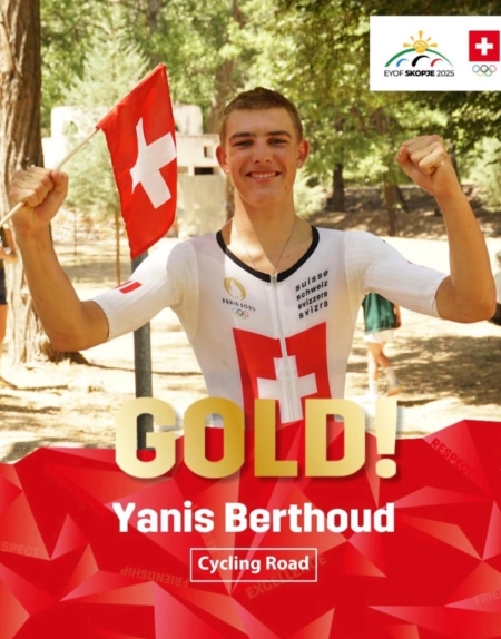 Sieg des Schweizers Yanis Berthoud an den EYOF Spielen in Skopje 2025