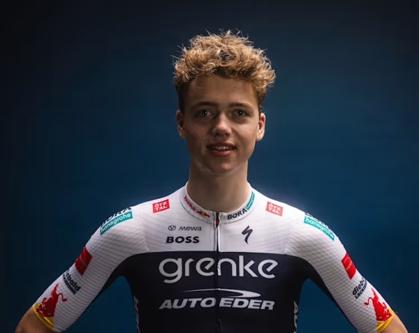 49. Internationaler GP Rüebliland 2025: Karl Herzog, Deutschland, Solosieger der 1. Etappe