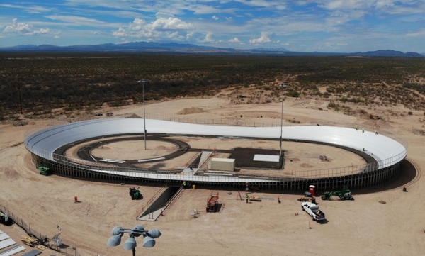 In Tucson, USA, wurde die erste Radrennbahn aus Aluminium eingeweiht