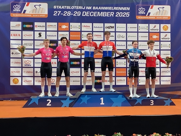 Van Neer/Westbroek Nederlands kampioen koppelkoers junioren
