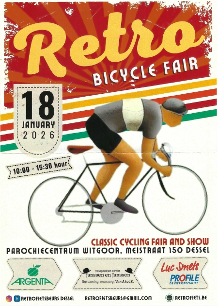 RETRO Bicycle Fair 18 Januari in Dessel
