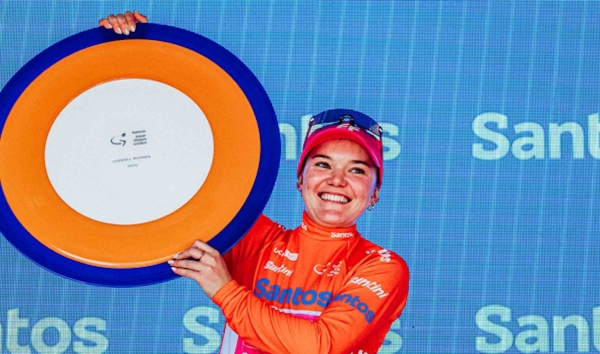 Noemi Rüegg eröffnet ihre Saison mit Sieg in der Santos Womens Tour Down Under