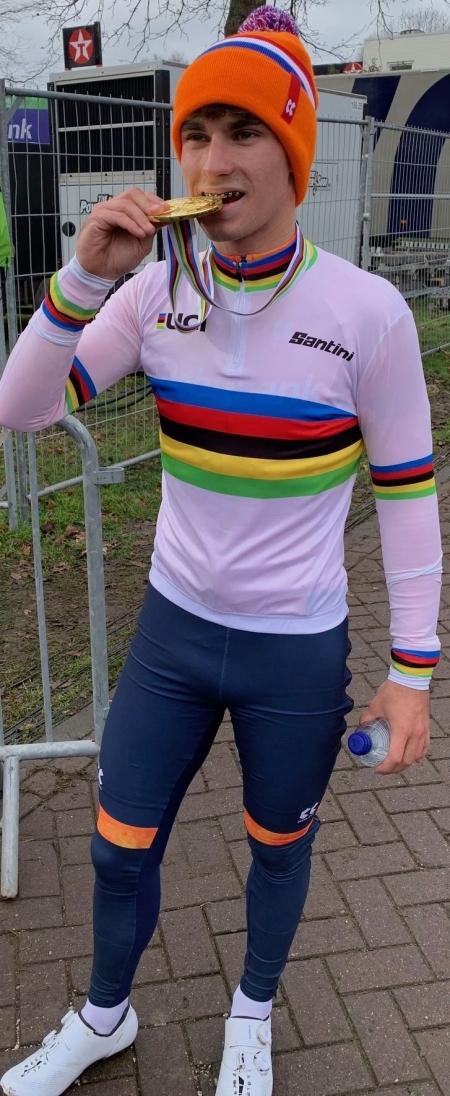 Tweede goud voor Delano Heeren. Na Mixed Team Relay ook bij U19 de sterkste.