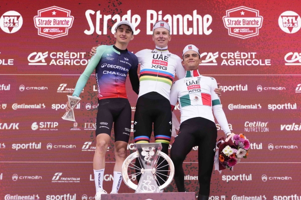 TADEJ POGACAR WINT DE STRADE