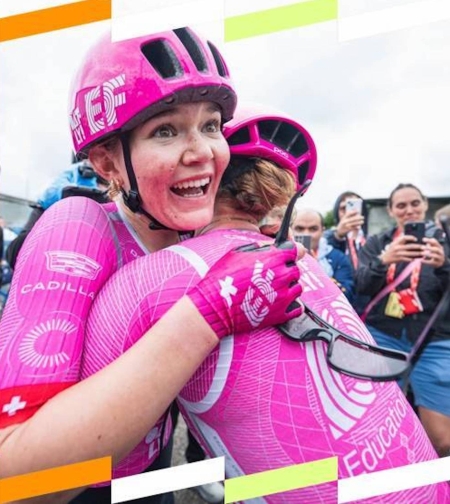 12. Vuelta Espana Femenina 2026: 1. Etappe Siegerin Noemi Rüegg Schweiz