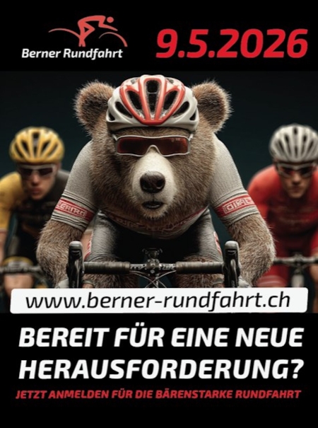 99. Berner Rundfahrt am 9. Mai 2026 in Lyss – eine lange Geschichte