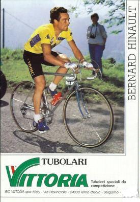Carte Collector Cycliste Bernard Hinault – Édition Française Fiche Onze Mondial N°7, Vintage Années 80