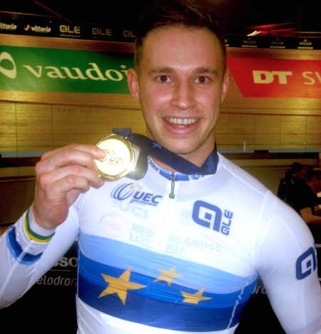 Europameister Keirin 2021 im Tissot Velodrome Grenchen